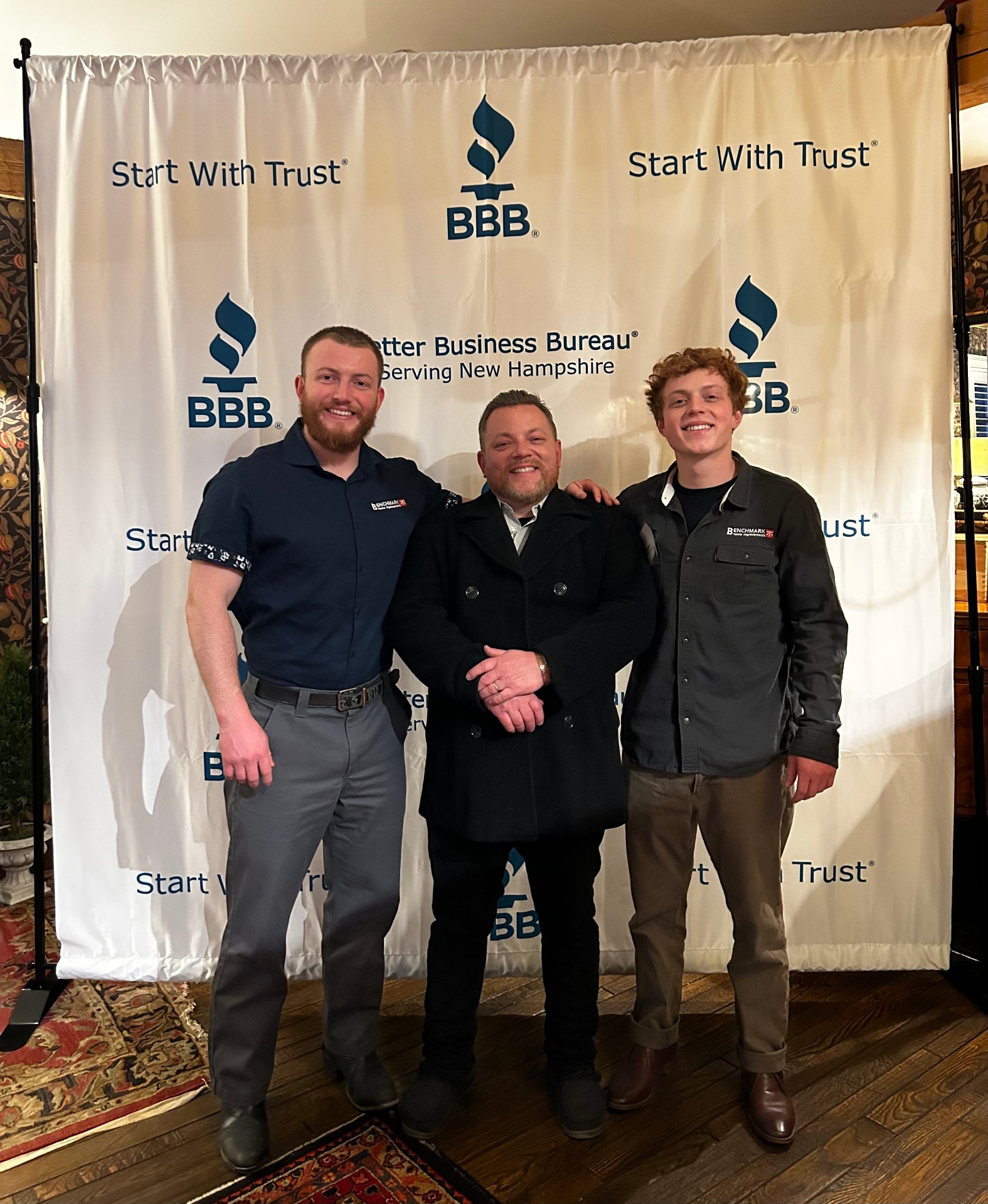 Founder at a Better Business Bureau event